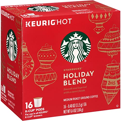 Starbucks K-Cup Coffee Pods—Caramel Flavored Coffee—100% Arabica—1 box (40 pods)