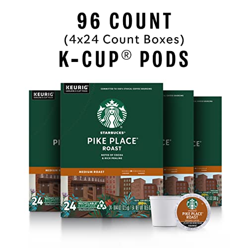 Starbucks K-Cup Coffee Pods—Caramel Flavored Coffee—100% Arabica—1 box (40 pods)