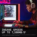 WD_BLACK 1TB SN850X NVMe Internal Gaming Solid State Drive with Heatsink - Works with Playstation 5, Gen4 PCIe, M.2 2280, Up to 7,300 MB/s - WDS100T2XHE