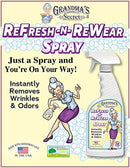 Grandma's Secret Spot Remover Laundry Spray - Chlorine, Bleach and Toxin-Free Stain Remover - Stain Remover for Clothes - Fabric Stain Remover Removes Oil, Paint, Blood and Pet Stains - 16 Oz, 2 Pack