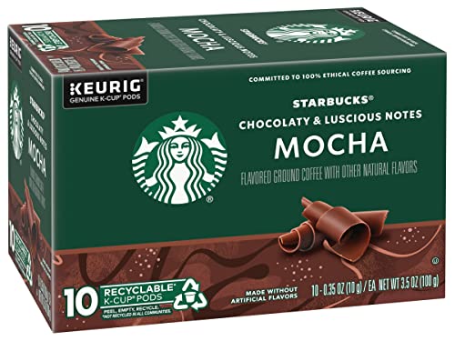 Starbucks K-Cup Coffee Pods—Caramel Flavored Coffee—100% Arabica—1 box (40 pods)