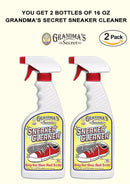 Grandma's Secret Spot Remover Laundry Spray - Chlorine, Bleach and Toxin-Free Stain Remover - Stain Remover for Clothes - Fabric Stain Remover Removes Oil, Paint, Blood and Pet Stains - 16 Oz, 2 Pack