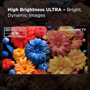 TCL 55-Inch QM7 QLED 4K Smart QD-Mini LED TV with Google TV (55QM751G, 2024 Model) Dolby Vision IQ, Dolby Atmos, HDR, Game Accelerator up to 240Hz, Voice Remote, Works with Alexa, Streaming Television