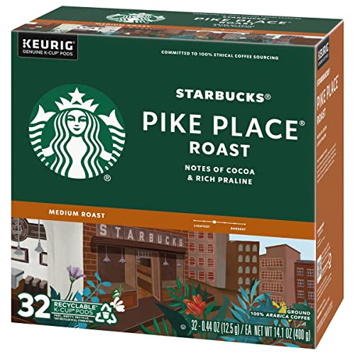 Starbucks K-Cup Coffee Pods—Caramel Flavored Coffee—100% Arabica—1 box (40 pods)