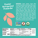 BHU Cookie Dough Keto Protein Bars, Chocolate Chip, Ultra Creamy Refrigerated Keto Snacks - 4g Net Carbs, 1g Sugar (8 Bars)