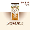 New England Coffee Hazelnut Crème Medium Roast Ground Coffee, 11oz Bag (Pack of 3)