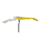 True TrueTap Double Hinged Waiter’s Corkscrew, Matte Black Bottle Opener with Foil Cutter, Wine Key