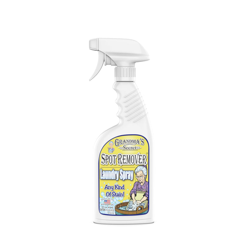 Grandma's Secret Spot Remover Laundry Spray - Chlorine, Bleach and Toxin-Free Stain Remover - Stain Remover for Clothes - Fabric Stain Remover Removes Oil, Paint, Blood and Pet Stains - 16 Oz, 3 Pack