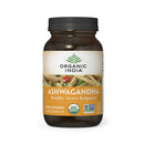ORGANIC INDIA Ashwagandha Capsules - Organic Ashwagandha Supplement - Vegan Ashwagandha Root, Gluten-Free, Kosher, Non-GMO, Supports Stress Relief, Energy, and Sleep - 180 Capsules