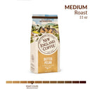 New England Coffee Hazelnut Crème Medium Roast Ground Coffee, 11oz Bag (Pack of 3)