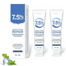 Hydroxyapatite Toothpastes for Enamel Protection and Tooth Strengthening, Fluoride-Free Formula for Sensitive Teeth, Gentle and Effective Formula, Gentle Mint, Fresh Breath (2PCS)