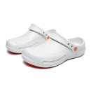 Unisex Chef Shoes Zapatos de cocina para Hombre Slip Resistant Non Slip Work Shoes Nursing Closed Toe Clogs Waterproof Men Kitchen Black/Size12