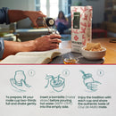 Cruz de Malta Yerba Mate Tea – 1kg (2.2 lbs) Loose Leaf – Traditional Argentine Herbal Tea – Smooth Flavor, Naturally Sourced – USA Specific Packaging – Gluten-Free – Large Leaf Low Dust Yerba Mate