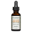 Vitamin D3 with K2 Liquid Drops, All Natural, Non-GMO, 1208iu D3 and 25mcg K2 (mk7) per Serving, Support Your Bones, Immune System and Energy Levels, with or Without Peppermint Oil