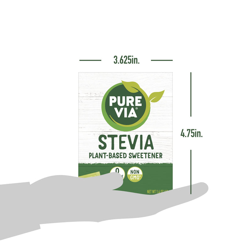 Pure Via Stevia Sweetener 28.2oz (800 packets)