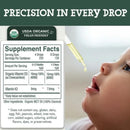 Vitamin D3 with K2 Liquid Drops, All Natural, Non-GMO, 1208iu D3 and 25mcg K2 (mk7) per Serving, Support Your Bones, Immune System and Energy Levels, with or Without Peppermint Oil