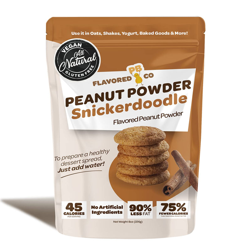 Flavored PB Co. Peanut Butter Powder, Low Carb and Only 45 Calories, All-Natural from US Farms (Mint Chocolate Cookie)