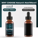 Nature’s NutriWave Audifort Drops – Herbal Liquid Supplement with Grape Seed & Panax Ginseng – Non-GMO, Easy-to-Take, Made in The USA – 60 Servings, 1 Month Supply
