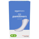 Amazon Basics Daily Pantyliner, Pads for Women, Unscented