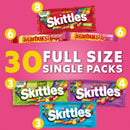 SKITTLES & Starbust Assorted Candy Variety Pack for Holidays, Gifts, Parties, Candy Assortment, 37.05 oz (18 Count) Bulk Box