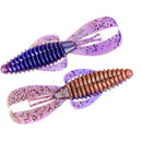 Strike King Rage Bug Fishing Lure, Soft Plastic Grub, Unique Design, Subtle Action