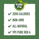 Pure Via Stevia Sweetener 28.2oz (800 packets)