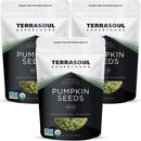 Terrasoul Superfoods Organic Pumpkin Seeds, 2 Lbs - Premium Quality, Shelled, Raw, Unsalted