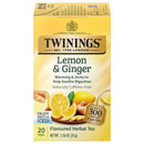 Twinings Pure Camomile & Honey Herbal Tea individually Wrapped Bags, Naturally Caffeine Free 20 Count (Pack of 6)