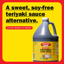 Bragg Organic Coconut Aminos – 16oz, Soy-Free Alternative, Gluten-Free, Dark & Rich Flavor for Cooking – Vegan, No Salt Added, Packed with Amino Acids – Plant-Based Seasoning & Marinade