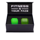 Jawzrsize Jaw Exerciser - Pop N Go Jaw Trainer, Jaw Clenching Relief, Double Chin Reducer, Jawline Shaper and Neck Exerciser