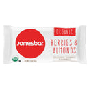 JONESBAR (Dark Chocolate Almond, (12 Count (Pack of 1)), USDA Organic Fruit & Nut Bar, Non-GMO, Kosher, Vegan, Gluten Free, Simple Snack Bar