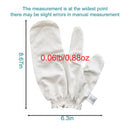 Garshana Gloves Raw Gloves for Ayurvedic, Cellulite Reduction & Dry Brushing – 100% Pure Garshana Gloves with Elastic Wrist Bands for Ayurvedic (2pcs)