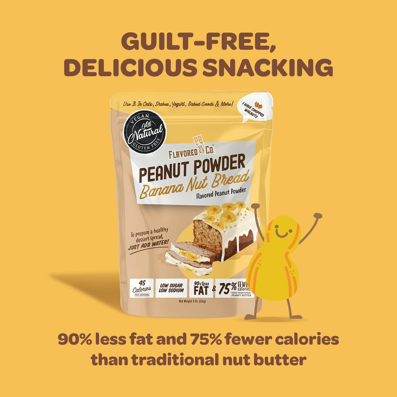 Flavored PB Co. Peanut Butter Powder, Low Carb and Only 45 Calories, All-Natural from US Farms (Mint Chocolate Cookie)