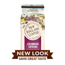 New England Coffee Hazelnut Crème Medium Roast Ground Coffee, 11oz Bag (Pack of 3)