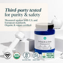 Ora Organic Plant-Based Protein Powder - 23g Protein for Women and Men - Vanilla Flavor 20 Servings, Vegan, Clean Protein, Third-Party Tested, Gluten-Free - 20 Servings