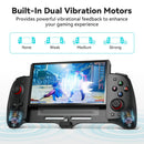 senwoo Switch Controller for Switch/OLED, One-Piece Joypad Controller Replacement for Switch Pro Controller, Switch Controllers Remote with Adjustable TURBO and Dual Motor Vibration (black)