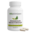 BIOptimizers Magnesium Breakthrough Supplement 4.0-7 Forms of Mg: Glycinate, Malate, Citrate, and More - Natural Support for Sleep and Cognitive Function - 30 Capsules- Calming Vitamins Complex