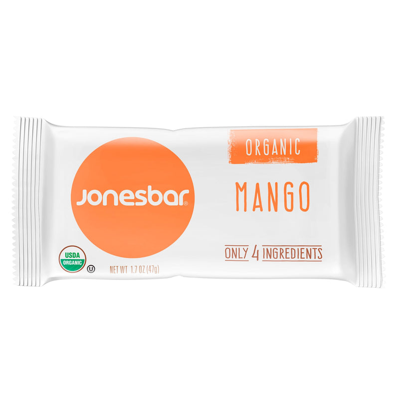 JONESBAR (Variety Pack, 12 Count (Pack of 1)), USDA Organic Fruit & Nut Bar, Non-GMO, Kosher, Vegan, Gluten Free, Simple Snack Bar