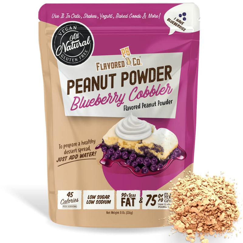 Flavored PB Co. Peanut Butter Powder, Low Carb and Only 45 Calories, All-Natural from US Farms (Mint Chocolate Cookie)