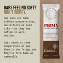 PRIMA ANCESTRAL PROTEIN BAR Grass Fed Protein Bars, 7 Pack – Animal-Based Protein Bar with Beef Tallow, Raw Honey, Seed Oil Free, Low Carb, Gluten-Free – Healthy, Energy Snacks for Clean Lifestyle (7 Pack, Cacao)