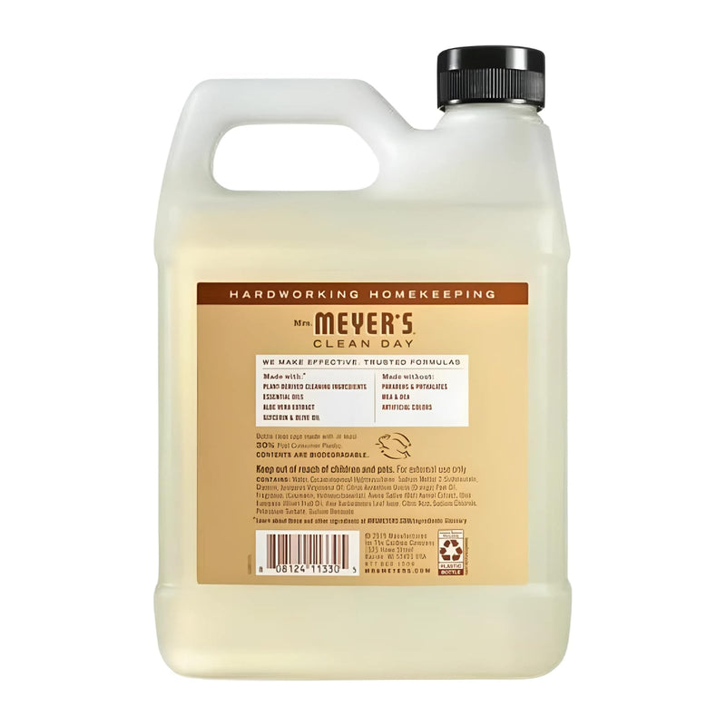 MRS. MEYER'S CLEAN DAY Liquid Hand Soap Refill, Cruelty Free and Biodegradable Formula, Lavender Scent, 33 Fl Oz (Pack of 1)