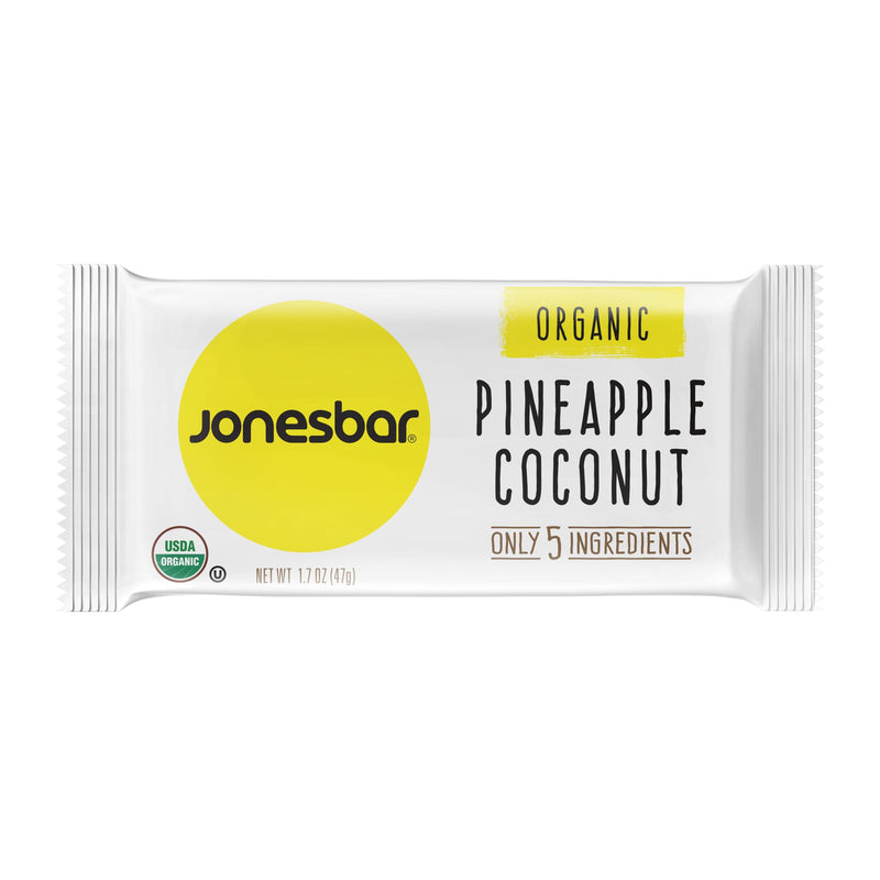 JONESBAR (Variety Pack, 12 Count (Pack of 1)), USDA Organic Fruit & Nut Bar, Non-GMO, Kosher, Vegan, Gluten Free, Simple Snack Bar
