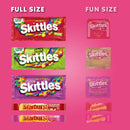 SKITTLES & Starbust Assorted Candy Variety Pack for Holidays, Gifts, Parties, Candy Assortment, 37.05 oz (18 Count) Bulk Box