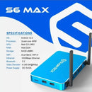 Styzngo S6 Max S6 Ultra S6 Pro 2025 Fully Loaded 6K Ultra HD with Voice Control HDMI Cable Power Supply TF Card USB Flash Driver Manual Instruction(4+64)