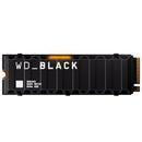 WD_BLACK 1TB SN850X NVMe Internal Gaming Solid State Drive with Heatsink - Works with Playstation 5, Gen4 PCIe, M.2 2280, Up to 7,300 MB/s - WDS100T2XHE