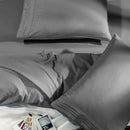 SONORO KATE Bed Sheet Set Super Soft Microfiber 1800 Thread Count Luxury Egyptian Sheets Fit 18-24 Inch Deep Pocket Mattress Wrinkle-6 Piece (Beige, Queen)