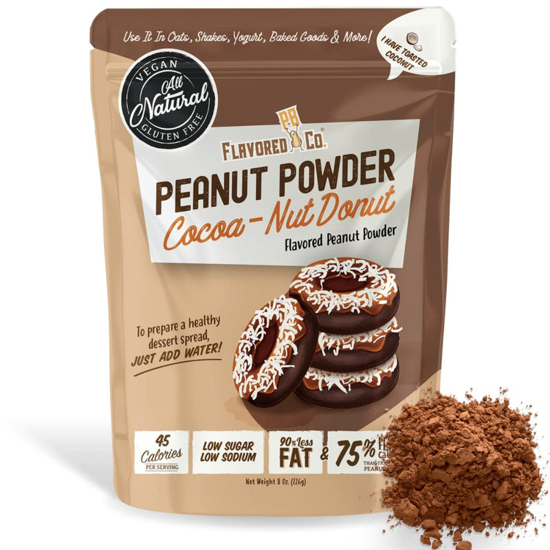 Flavored PB Co. Peanut Butter Powder, Low Carb and Only 45 Calories, All-Natural from US Farms (Mint Chocolate Cookie)