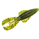 Strike King Rage Bug Fishing Lure, Soft Plastic Grub, Unique Design, Subtle Action