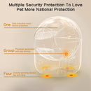 Self Cleaning Cat Litter Box, Automatic Cat Litter Box with APP Control Odor Removal Safety Protection for Multiple Cats, with Garbage Bags