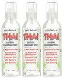 Thai Deodorant Stone Crystal Mist Natural Deodorant Spray 8 oz. Bundle, Pack of 2